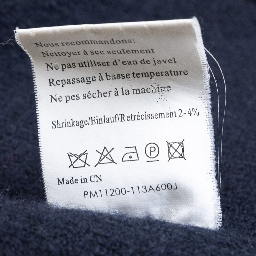 SAND Copenhagen Navy 100% Wool Soft Structured Blazer Jacket 40R (IT 50) - Picture 14 of 14
